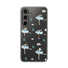 Ice Skaters Clear Impact-Resistant Phone Case