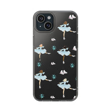 Ice Skaters Clear Impact-Resistant Phone Case