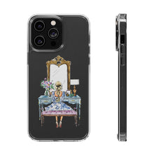 French Vanity Impact - Resistant Clear Phone Case – (Blonde)
