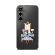 French Vanity Clear Impact-Resistant Case - (Red)