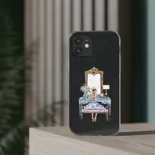 French Vanity Impact - Resistant Clear Phone Case – (Blonde)