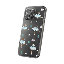 Ice Skaters Clear Impact-Resistant Phone Case