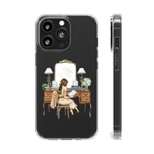 Antique Vanity Clear Impact - Resistant Phone Case - (Brunette)
