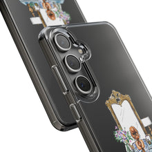 French Vanity Clear Impact-Resistant Case - (Red)