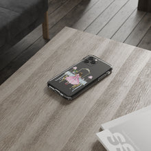 Light Blue Vanity Clear Impact-Resistant Phone Case