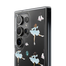 Ice Skaters Clear Impact-Resistant Phone Case