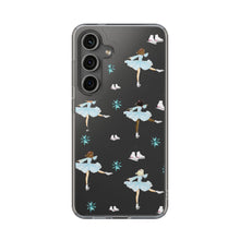 Ice Skaters Clear Impact-Resistant Phone Case