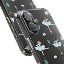 Ice Skaters Clear Impact-Resistant Phone Case