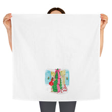 Holiday in The Parlor Tea Towel (Brunette)