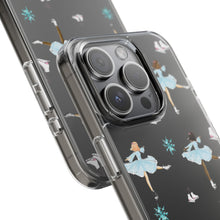 Ice Skaters Clear Impact-Resistant Phone Case