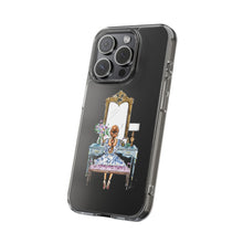 French Vanity Clear Impact-Resistant Case - (Red)