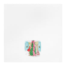 Holiday in The Parlor Tea Towel (Red)