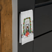 Pine and Plaid (Brunette) Tea Towel