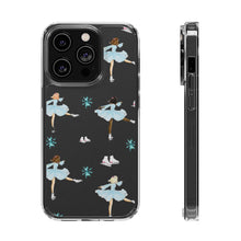 Ice Skaters Clear Impact-Resistant Phone Case