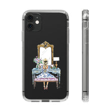 French Vanity Impact - Resistant Clear Phone Case – (Blonde)