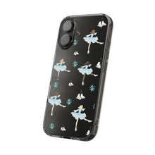 Ice Skaters Clear Impact-Resistant Phone Case