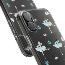 Ice Skaters Clear Impact-Resistant Phone Case