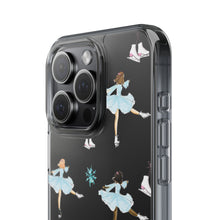 Ice Skaters Clear Impact-Resistant Phone Case