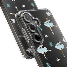 Ice Skaters Clear Impact-Resistant Phone Case