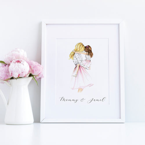 Customizable A Girl's Best Friend Art Print