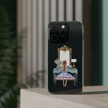 French Vanity Clear Impact-Resistant Case - (Red)