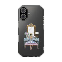 French Vanity Impact - Resistant Clear Phone Case – (Blonde)