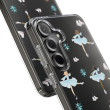 Ice Skaters Clear Impact-Resistant Phone Case