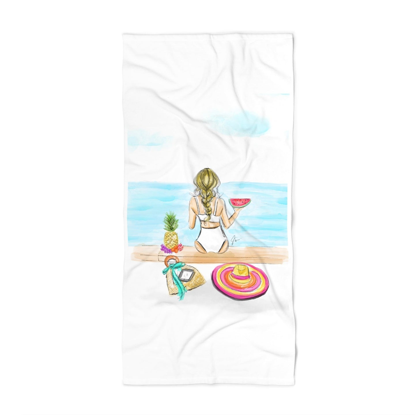 Summer Vibes (Blonde) Towel