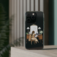 Antique Vanity Clear Impact - Resistant Phone Case - (Brunette)