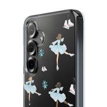 Ice Skaters Clear Impact-Resistant Phone Case