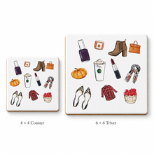 Fall Essentials Coaster/Trivet