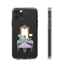 French Vanity Impact - Resistant Clear Phone Case – (Blonde)