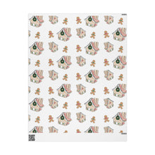 Gingerbread House & Cookie Holiday Wrapping Paper Roll