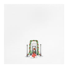 Pine and Plaid Tea Towel (Red)