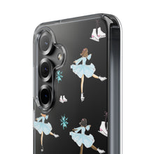 Ice Skaters Clear Impact-Resistant Phone Case
