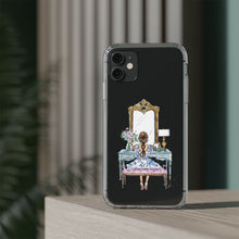 French Vanity Clear Impact-Resistant Case — (Brunette)