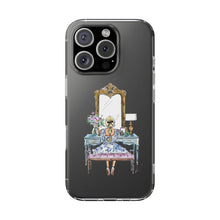 French Vanity Impact - Resistant Clear Phone Case – (Blonde)