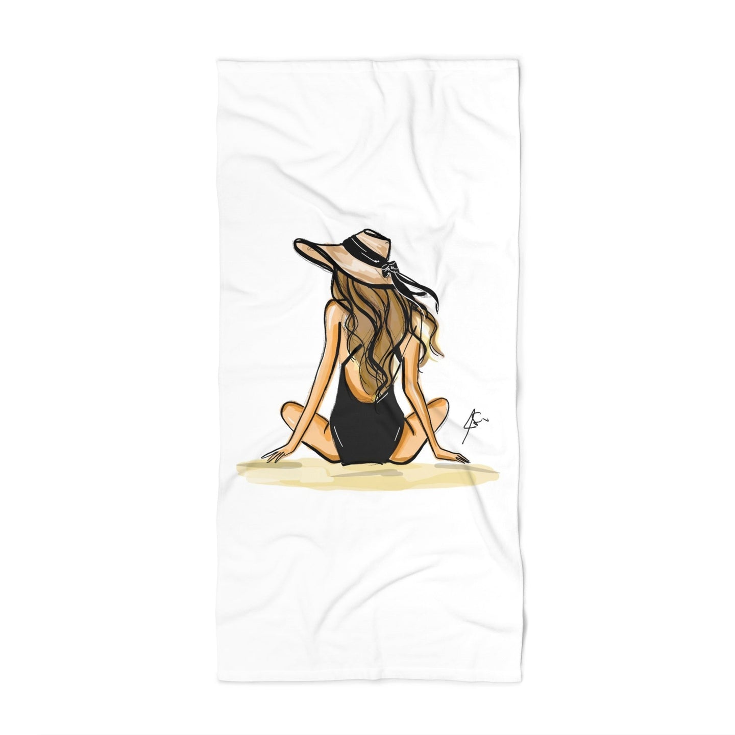 Sun Kissed (Brunette) Towel