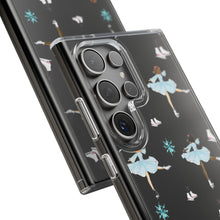 Ice Skaters Clear Impact-Resistant Phone Case