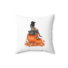 Pumpkin Girl (Dark) Pillow