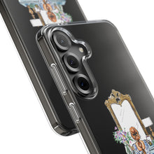 French Vanity Clear Impact-Resistant Case - (Red)