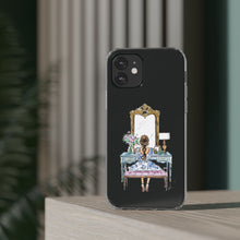 French Vanity Clear Impact-Resistant Case — (Brunette)