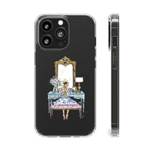 French Vanity Impact - Resistant Clear Phone Case – (Blonde)