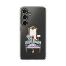 French Vanity Clear Impact-Resistant Case - (Red)