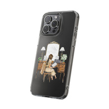 Antique Vanity Clear Impact - Resistant Phone Case - (Brunette)