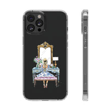 French Vanity Impact - Resistant Clear Phone Case – (Blonde)