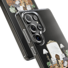 Antique Vanity Clear Impact - Resistant Phone Case - (Brunette)