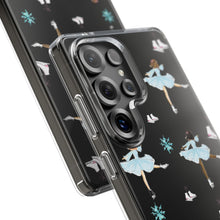 Ice Skaters Clear Impact-Resistant Phone Case