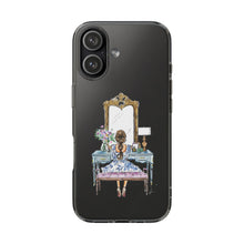 French Vanity Clear Impact-Resistant Case — (Brunette)