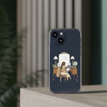 Antique Vanity Clear Impact - Resistant Phone Case - (Brunette)